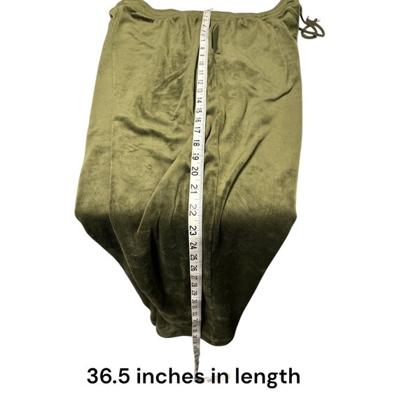 Polo Ralph Lauren Olive Green Sleepwear Pants L Polyester/Spandex Blend - Picture 6 of 7